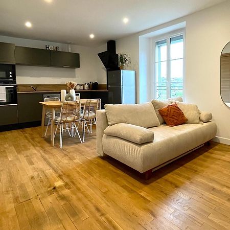 Appartement Calme Et Cosy Proche Centre Vue Chateau Vitre  Bagian luar foto